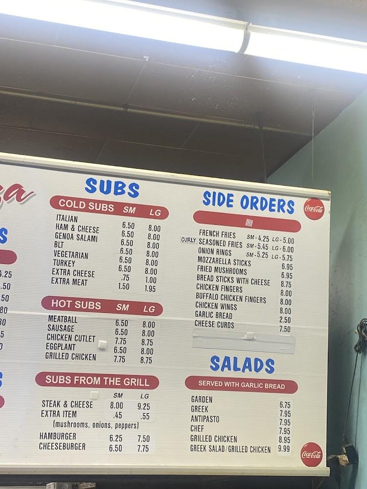 Alexia's Pizza Menu image 2