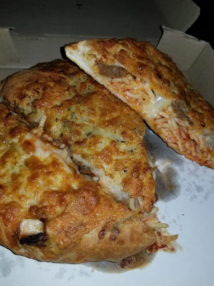 Spaghetti & Meatball Calzone